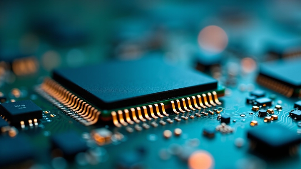 Precision electronic components, circuit boards, and semiconductor chips with detailed manufacturing details and quality assurance inspection